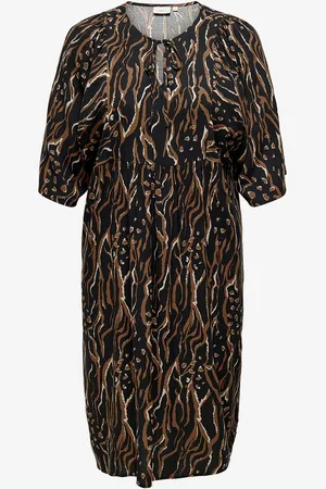 ONLY Kjole carPeony Life 3/4 Calf Dress Aop