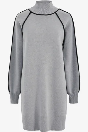 Y.A.S Kjole yasCora High Neck LS Knit Dress