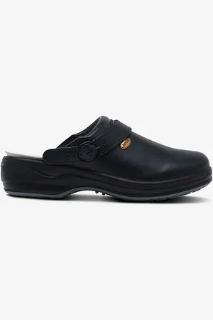 Scholl New Bonus tøffel av skinn, 36-42