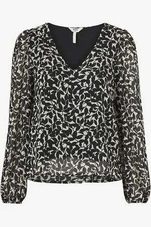 Object Bluse objMila RE L/S V-neck Top