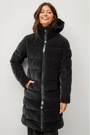 AHKKA Parka Gold Soft Touch PU Parka