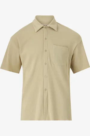 JACK & JONES Skjorte jorMykonos Plisse Resort SS Shirt
