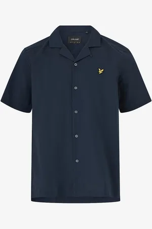 Lyle & Scott Skjorte Cotton Poplin Resort Sleeve