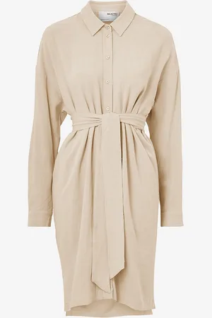 SELECTED Langskjorte slfViva-Tonia Long Linen Shirt