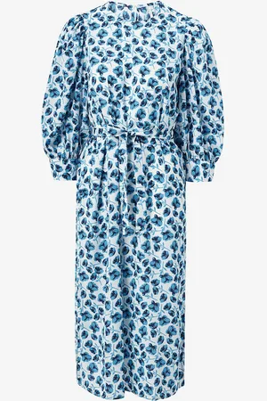 ONLY Kjole onlZoe Flower 3/4 Puff Calf Dress