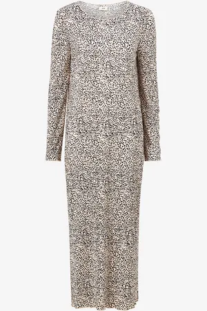 JDY Maxikjole Cita L/S Pleated Midi Dress Jrs