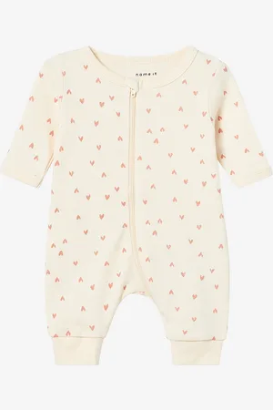 NAME IT Pyjamas nbfNightsuit Zip Hearts