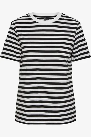 Pieces® T-skjorte pcRia SS Tee Stripes