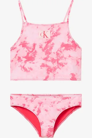 Calvin Klein Bikini Bralette Bikini Set Print