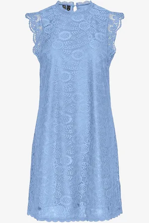 Pieces® Blondekjole pcOlline SL Lace Dress