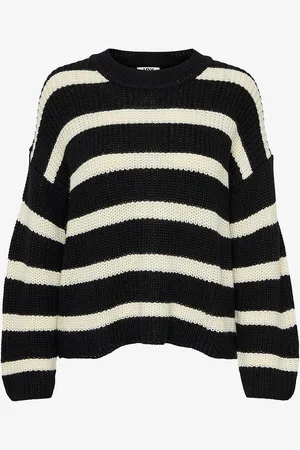 JDY Genser Justy L/S Stripe Pullover Knt