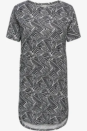ONLY Kjole carMay S/S Dress Aop Jrs