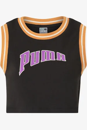 PUMA Sportstopp Team For The Fanbase Graphic Cropped Tee