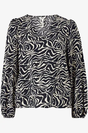 Object Bluse objLeonora L/S V-neck Top