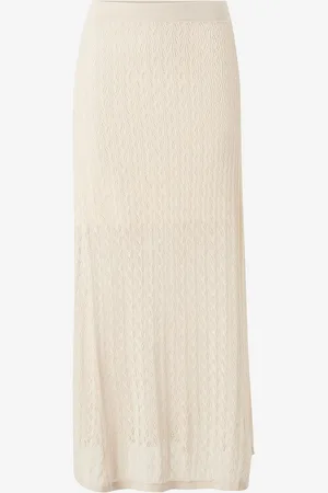 SELECTED Maxi skjørt slfAgny HW Long Knit Skirt