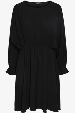 Pieces® Kjole pcKlore LS O Neck Dress