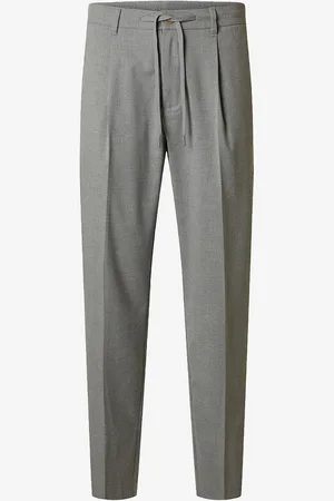 SELECTED Bukser Slh190-reg Tapered Leroy Pleat Pant