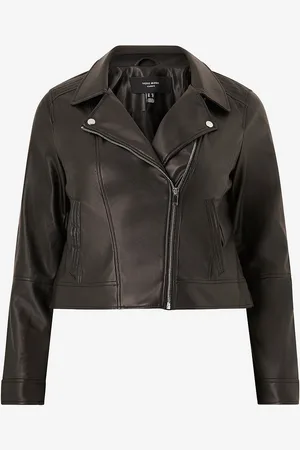 VERO MODA Biker jakke vmBellaanna Short Coated Jkt Curve