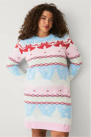 Zizzi Kjole mChris L/S Abk Dress