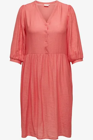 ONLY Kjole carGeorgia 3/4 Midi Dress Wvn