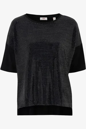 ESPRIT Paljettopp Foil Paillette