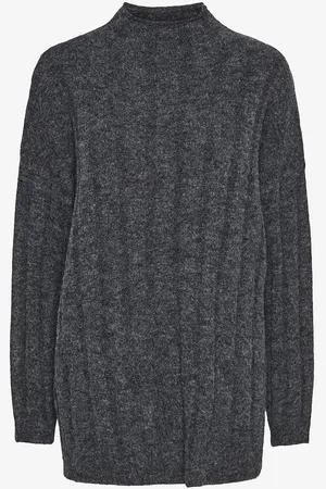 Pieces® Genser pcNadia LS High Neck Oversize Knit