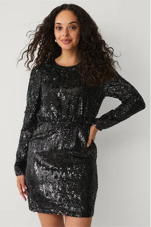 SELECTED Kjole slfAri-Colyn LS Short Sequins Dress