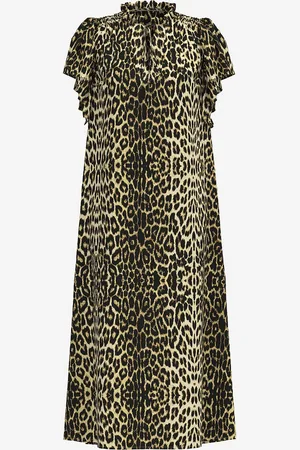Co`Couture Kjole LeoCC SS Frill Dress