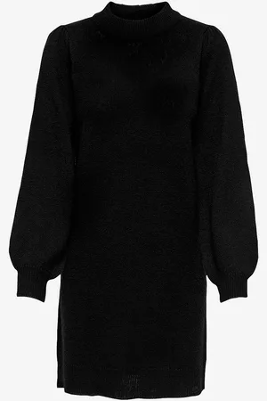JDY Kjole Rue L/S High Neck Dress Knt