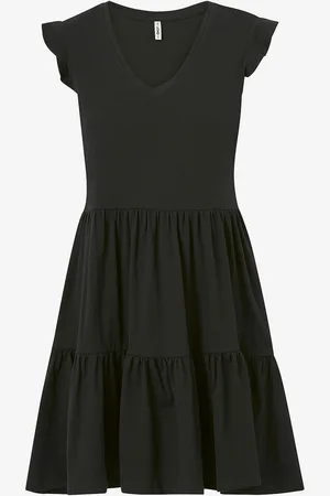 ONLY Kjole onlMay Life Cap Slevves Frill Dress