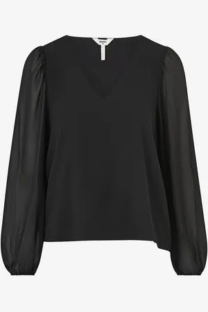 Object Bluse objMila RE L/S V-neck Top