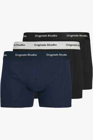 JACK & JONES Boksershorts Jacvesterbro Solid Trunks NO 3-pakning