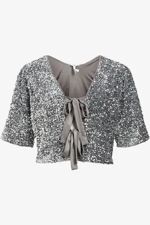 Object Paljettopp objKinne 2/4 Tie Top 136