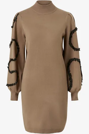 Object Kjole objDidi L/S Short Knit Dress 129