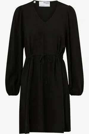 SELECTED Kjole slfViva LS Short Linen Dress