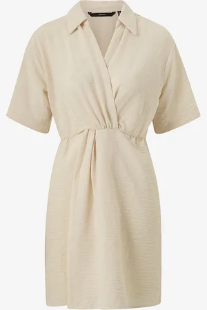 VERO MODA Kjole vChris SS Short Wrap Dress Wvn