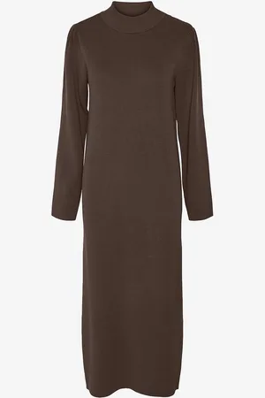 Y.A.S Kjole yasFonny LS Long Knit Dress