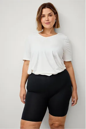Zizzi Sykkelshortser Leggings Shorts 2-pakning