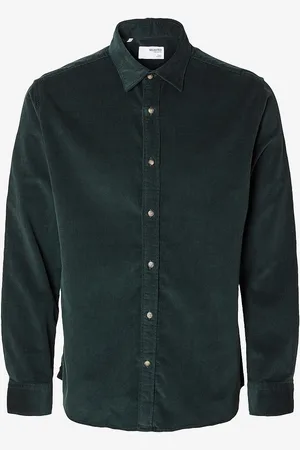 SELECTED Manchester-skjorte slhRegowen-Cord Shirt LS Noos