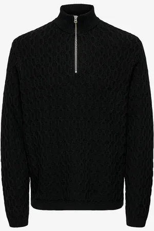 Only & Sons Genser onsLeonard Life Reg 7 Half Zip Knit