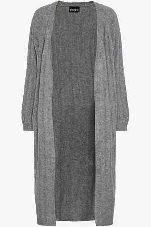 Pieces® Kardigan pcMaggy LS Long Knit Cardigan