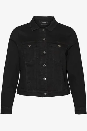 VERO MODA Denim jakke vmRuna LS Slim Dnm Jck Mix GA Cur