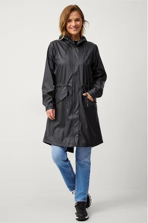 AHKKA Regnparkas Rain Waist Parka PU