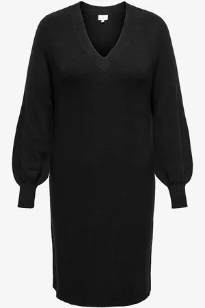 ONLY Kjole carKatia LS V-neck Dress Knt