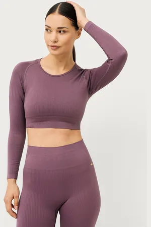 Agnes Cecilia Treningstopp AC Studio Seamless Crop Top LS