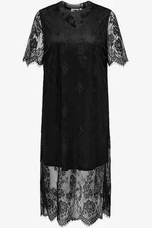 ONLY Maxikjole carEverlyn 2/4 Lace Calf Dress Wvn