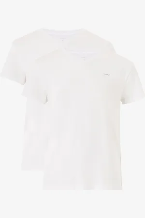 GANT T-skjorte V-neck T-shirt 2-pakning
