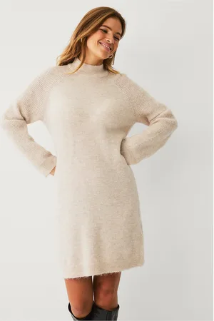 SELECTED Kjole slfLulu LS High Neck Knit Dress