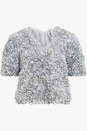 Object Topp objSparta S/S V-neck Top 136
