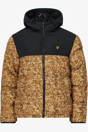 Lyle & Scott Jakke Earth Print Wadded Jacket